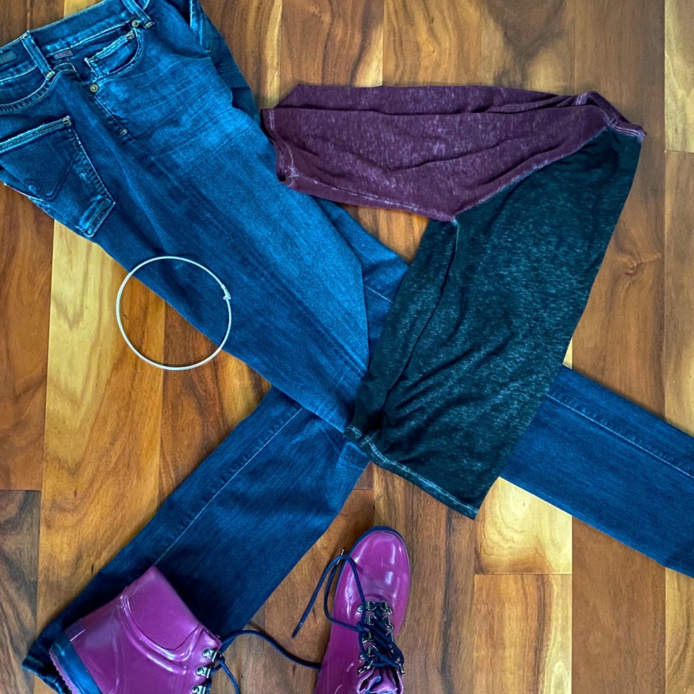 Citizens of Humanity- Jeans-Straight Leg Dark Wash